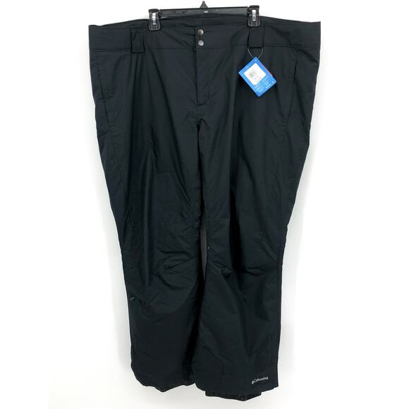 COLUMBIA Women's Bugaboo Snow Pants 3X Black Omni Heat Tech Waterproof NWT - Picture 6 of 12